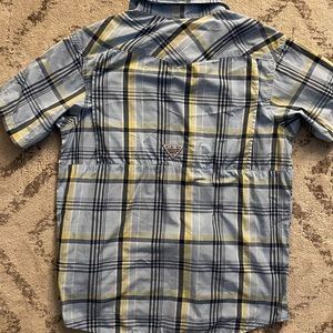 Columbia pearl snap mens